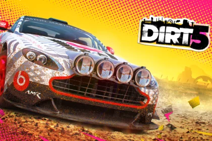 Capa do jogo Dirt 5, um dos melhores jogos de corrida para ps4